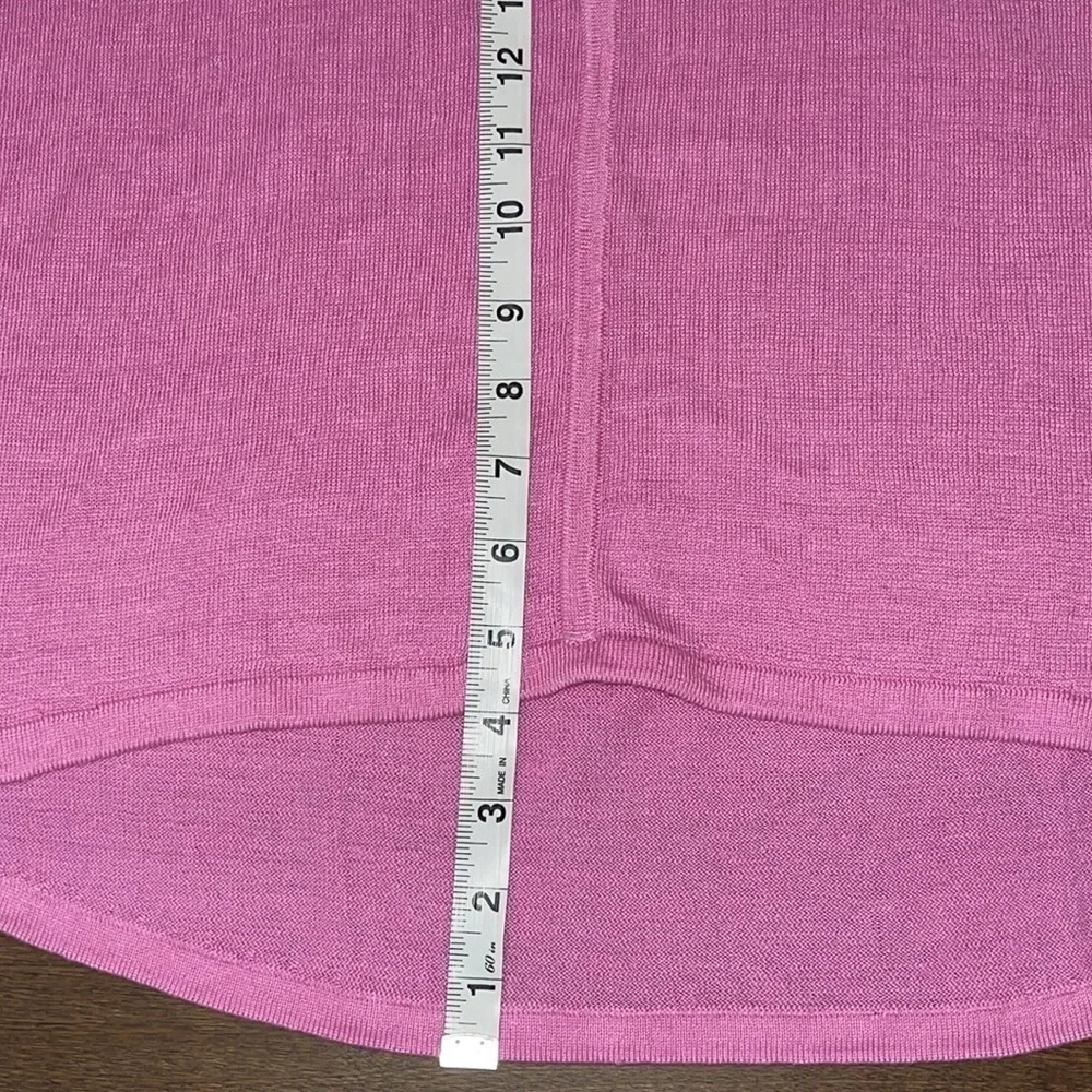 NWT Talbots 100% Linen Pink Tunic Sz. MD. - Picture 12 of 12
